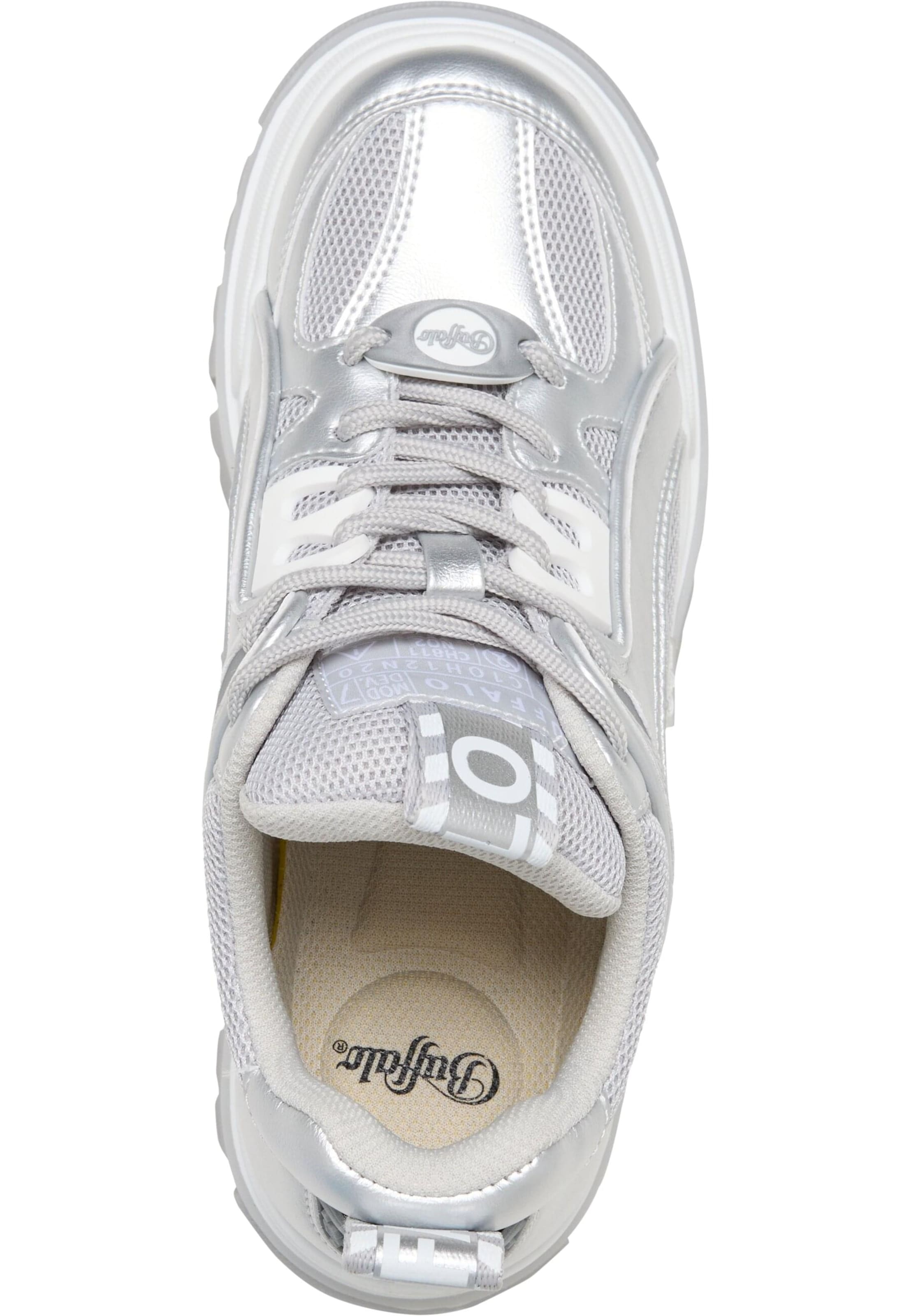 Stivaletto stringato 'Aspha Hyp' di BUFFALO in argento