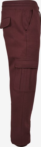 Effilé Pantalon cargo Urban Classics en rouge