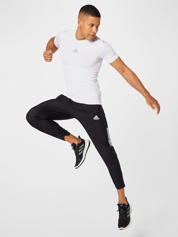 ADIDAS SPORTSWEAR Functioneel shirt 'Techfit Compression' in Wit