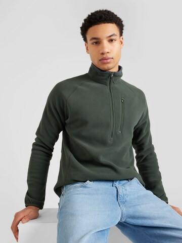 Pullover sportivo 'RIDGE 100' di Kathmandu in verde