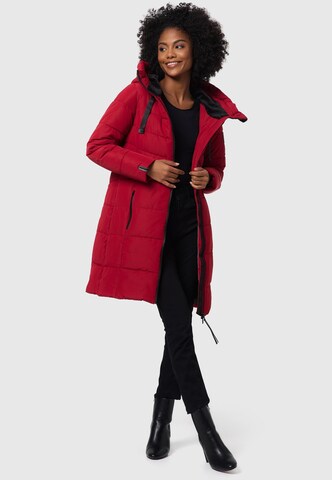 MARIKOO Зимнее пальто 'Natsukoo XVI' в Красный: спереди
