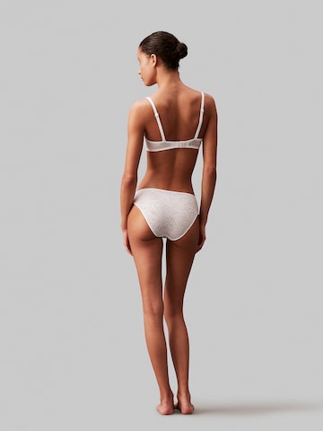 T-shirt Reggiseno 'Sheer Marquisette' di Calvin Klein Underwear in bianco