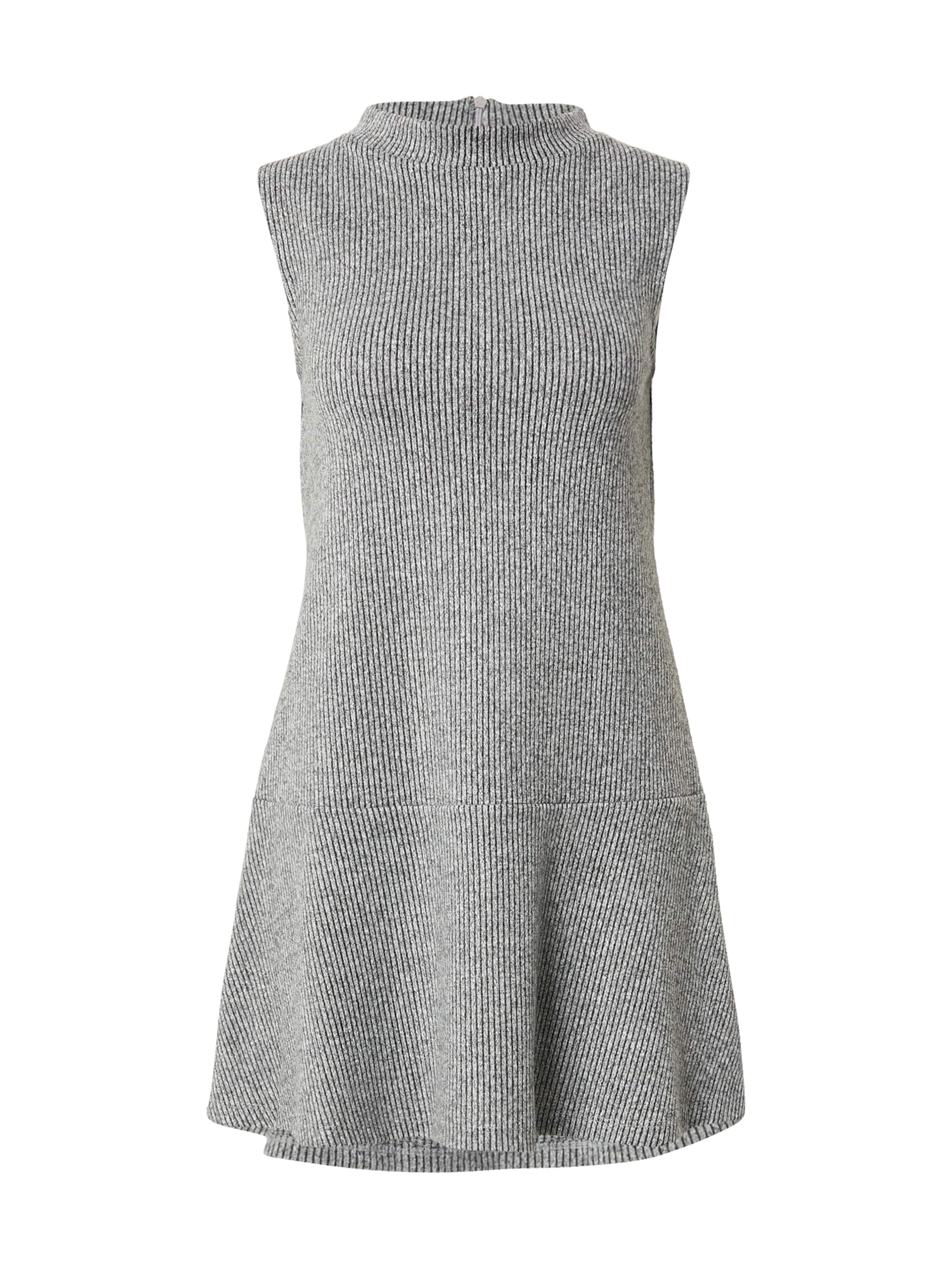 ABOUT YOU Плетена рокля 'Ayana' в сиво: отпред