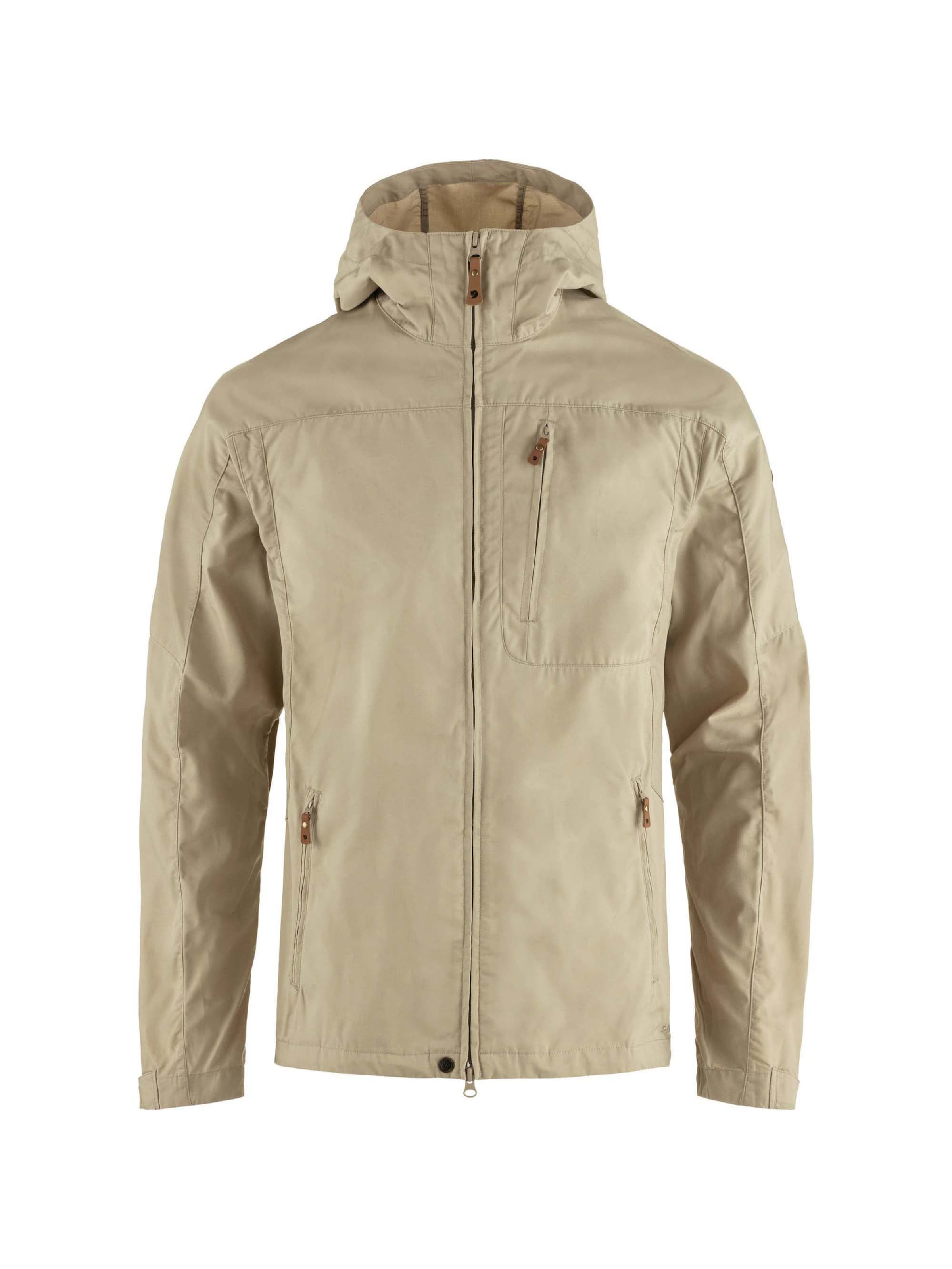 Fjällräven Outdoor jacket 'Sten' in Beige: front