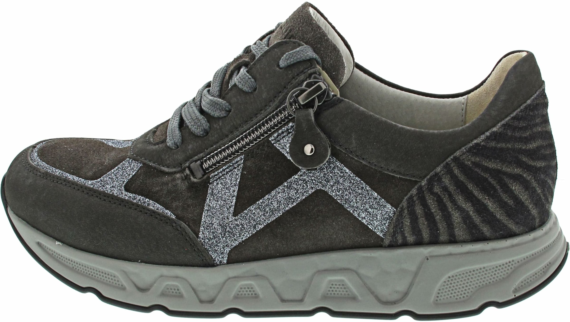 WALDLÄUFER Sneaker in Grau: Vorderseite