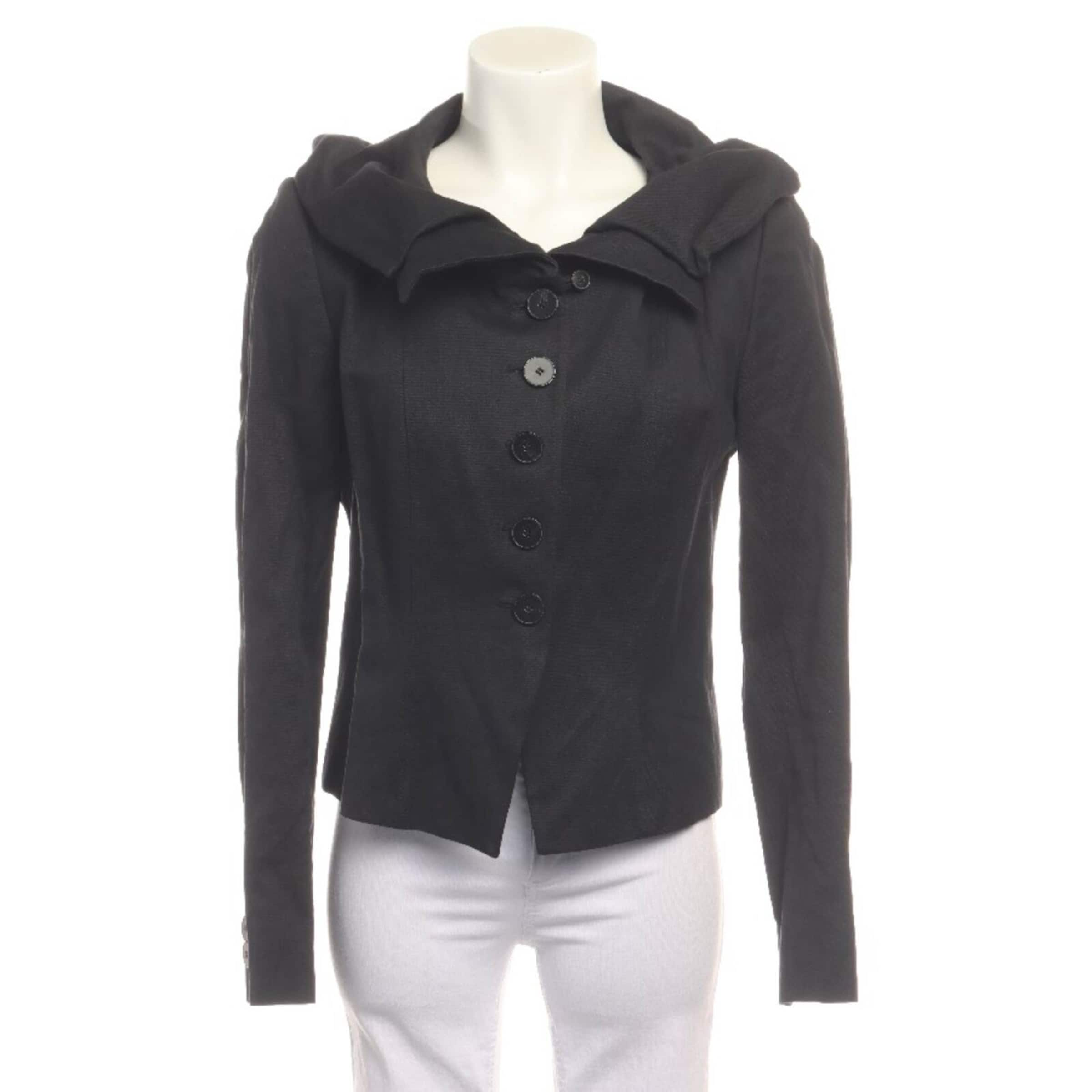 Pauw Sommerjacke L in Schwarz: Vorderseite