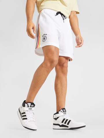 ADIDAS SPORTSWEAR - Regular Calças de desporto 'DFB DNA' em branco: frente