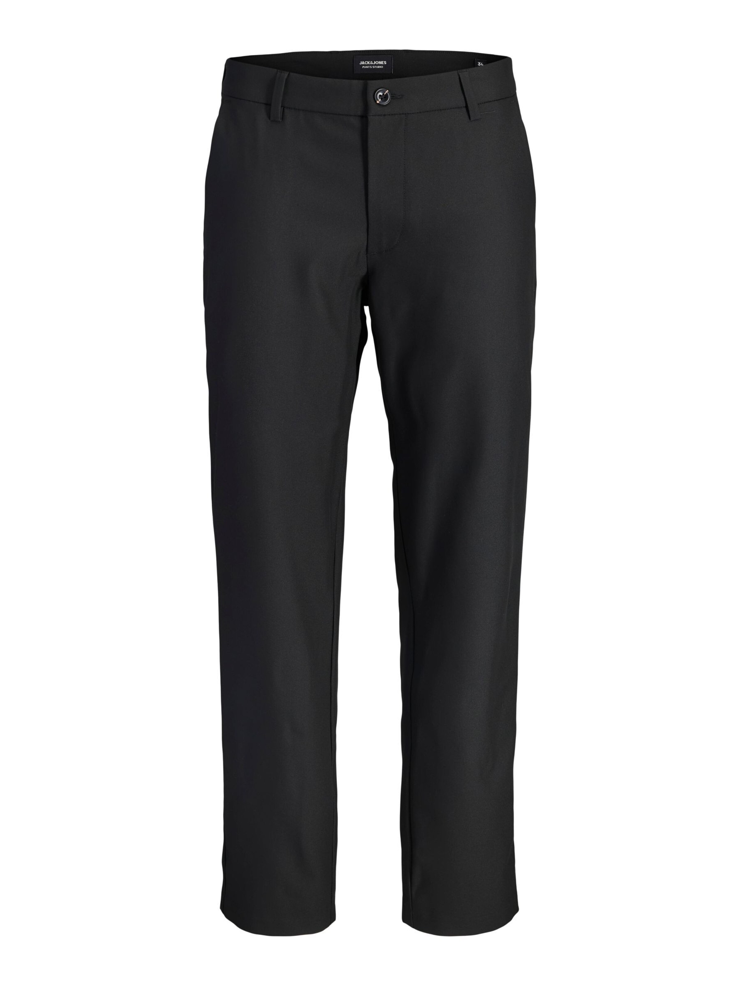 JACK & JONES Панталон Chino 'JPSTollie Connor' в черно: отпред