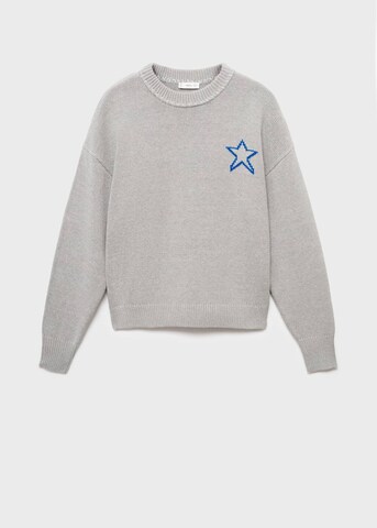 MANGO TEEN Pullover 'Tstar' in Grau
