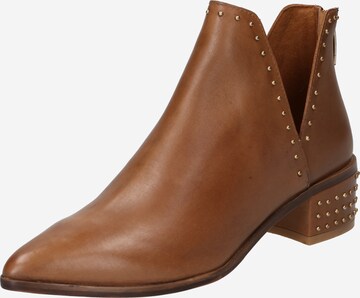 Steven New York Chelsea Boots 'JILL' in Brown: front