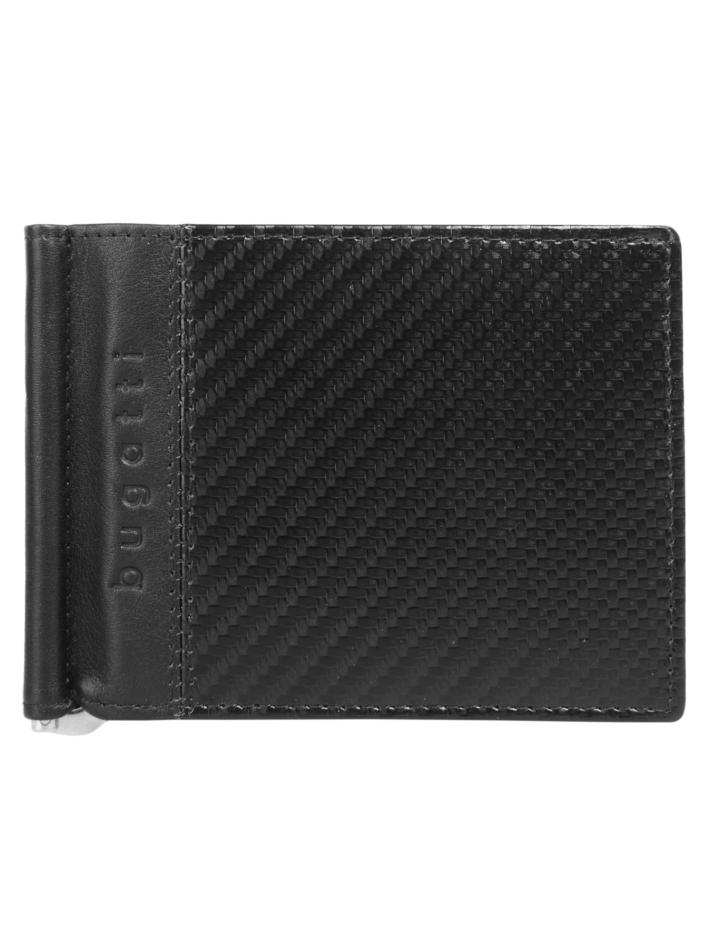 bugatti Wallet 'bugatti Geldbörse COMET' in Black: front