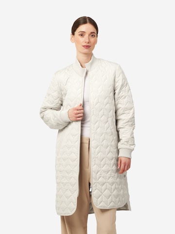 ILSE JACOBSEN Between-seasons coat in White: front