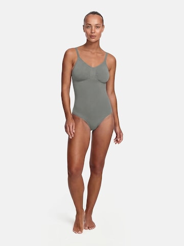 cfab Shaping bodysuit 'Bodysuit Sculpting Shapewear mit Slip' in Grey