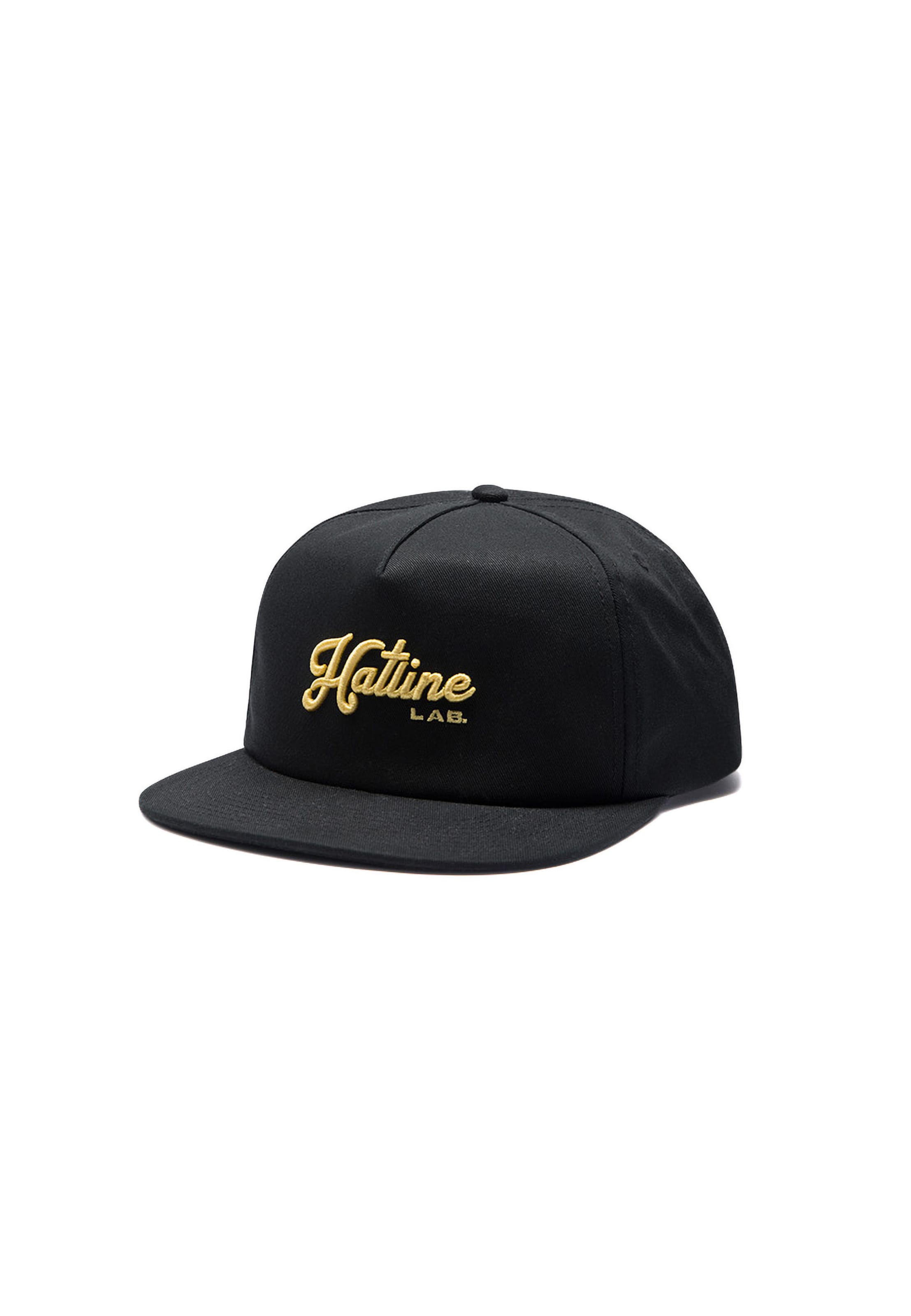 Casquette Hatline Lab en noir : devant