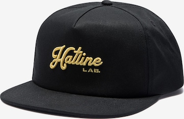Casquette Hatline Lab en noir : devant