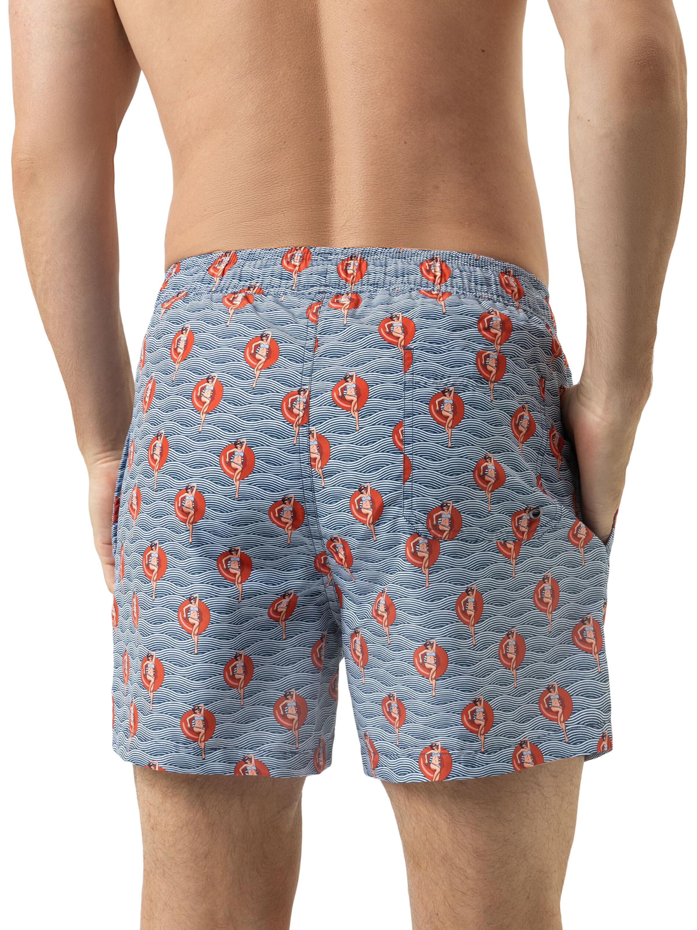 Mey Zwemshorts 'Wave Swing' in Blauw