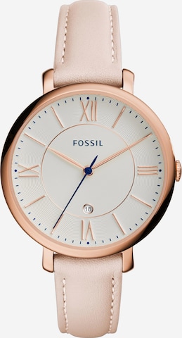 FOSSIL Analoog horloge 'ES3988' in Roze: voorkant