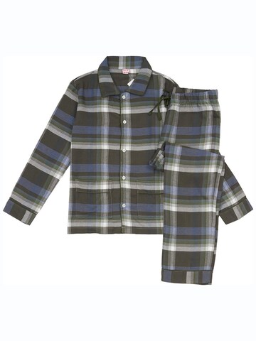 La V Pajamas in Green
