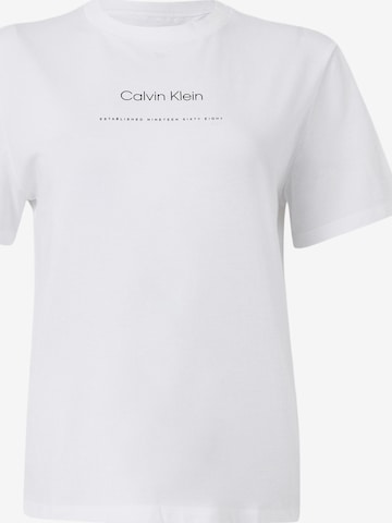 Tricou 'CLASSIС' de la Calvin Klein Jeans pe alb: față