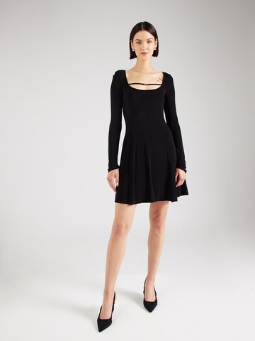 Versace Jeans Couture Kleid in Schwarz: Vorderseite