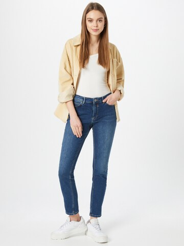 MORE & MORE Skinny Jeans 'Hazel' in Blue