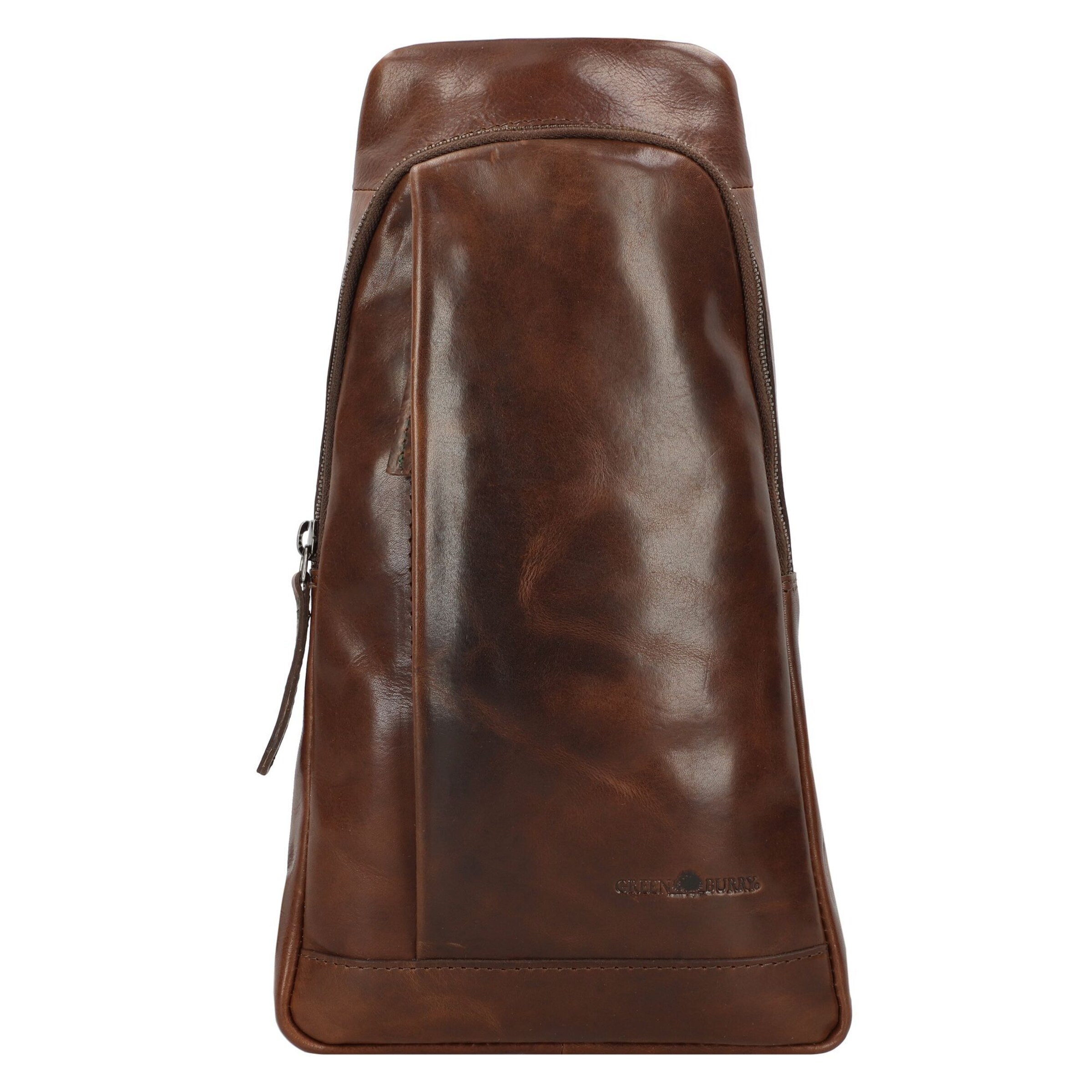 GREENBURRY Schoudertas in Bruin: voorkant