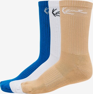 Karl Kani Socks in Blue: front