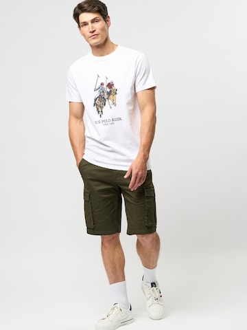 U.S. POLO ASSN. Shirt 'Eivind' in Wit