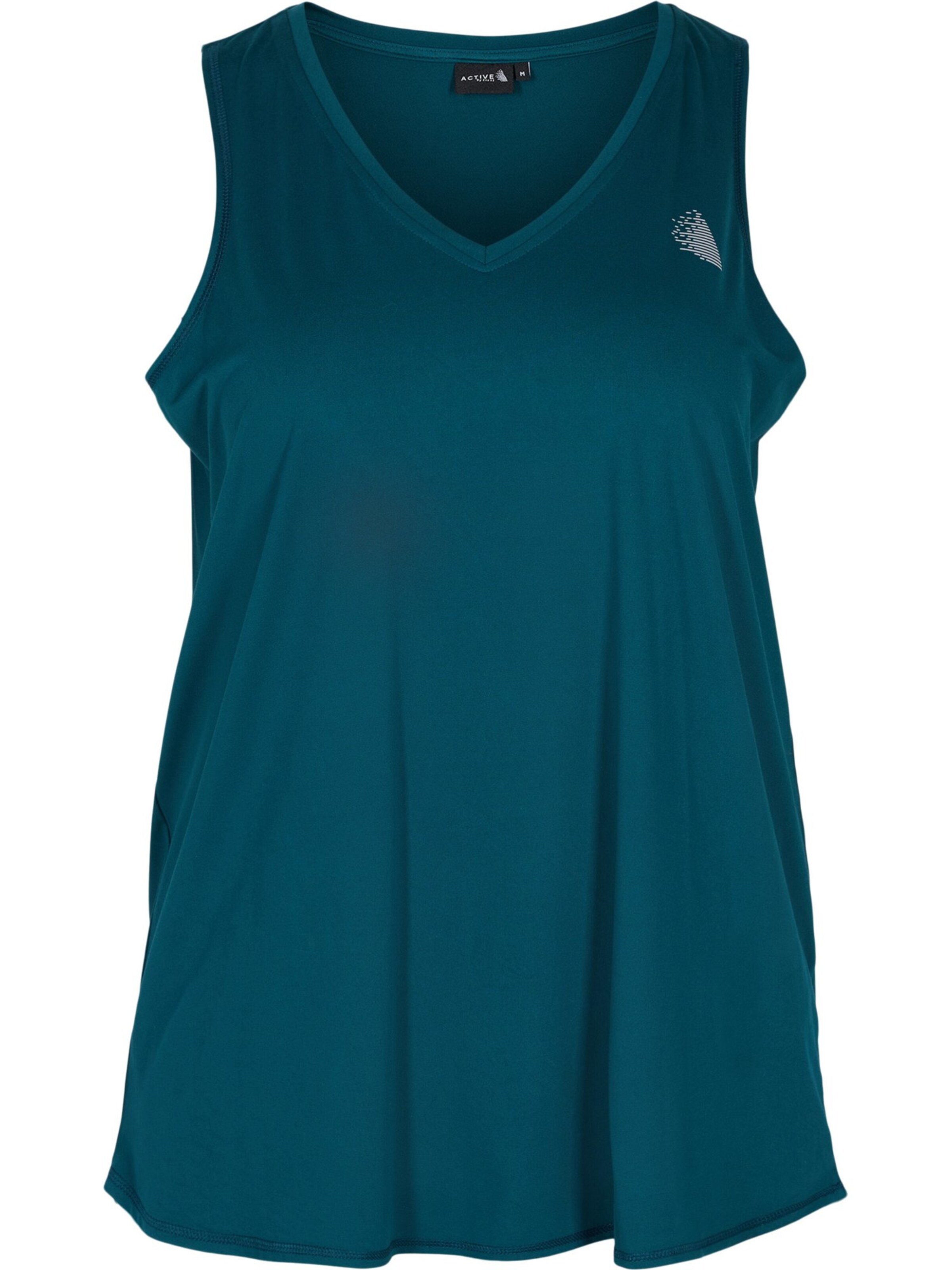 Active by Zizzi Спортен топ в зелено: отпред