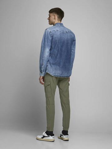 JACK & JONES - Tapered Pantalón cargo en verde