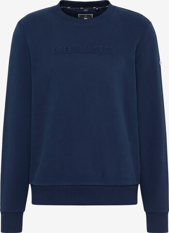 Sweat-shirt 'Kilata' DreiMaster Maritim en bleu : devant