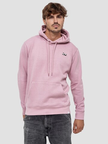 Mikon Sweatshirt 'Panda' in Roze