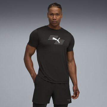 T-Shirt fonctionnel 'Puma x Hyrox' PUMA en noir : devant