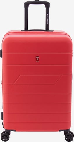 Gladiator Trolley '4300' in Rot: Vorderseite