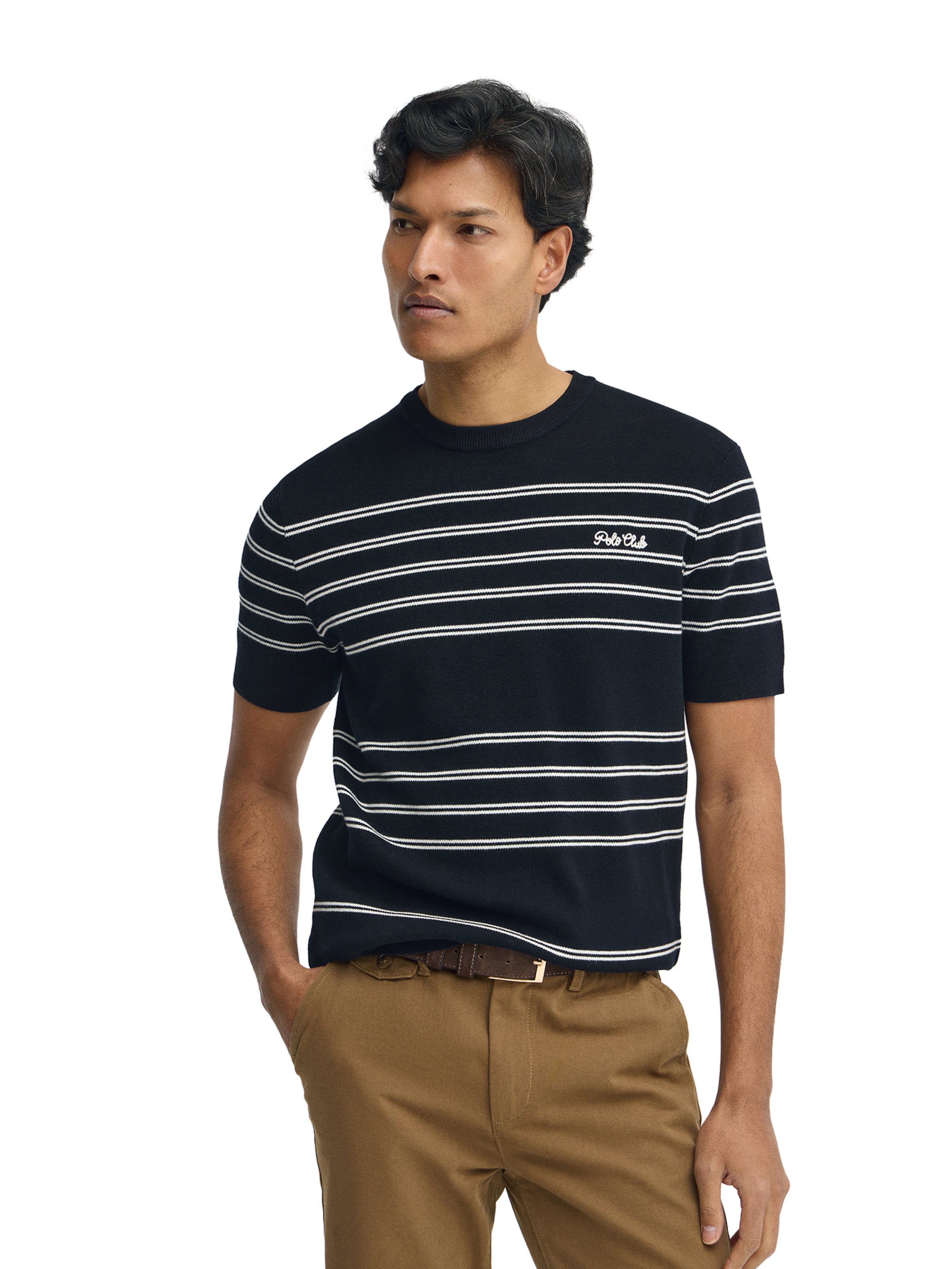 Polo Club Pullover in Blau: Vorderseite