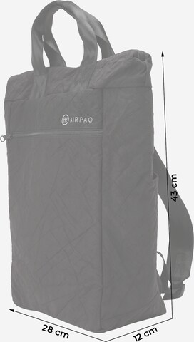 AIRPAQ Plecak 'Basiq' w kolorze czarny