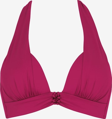 Triangle Hauts de bikini SUNFLAIR en rose : devant