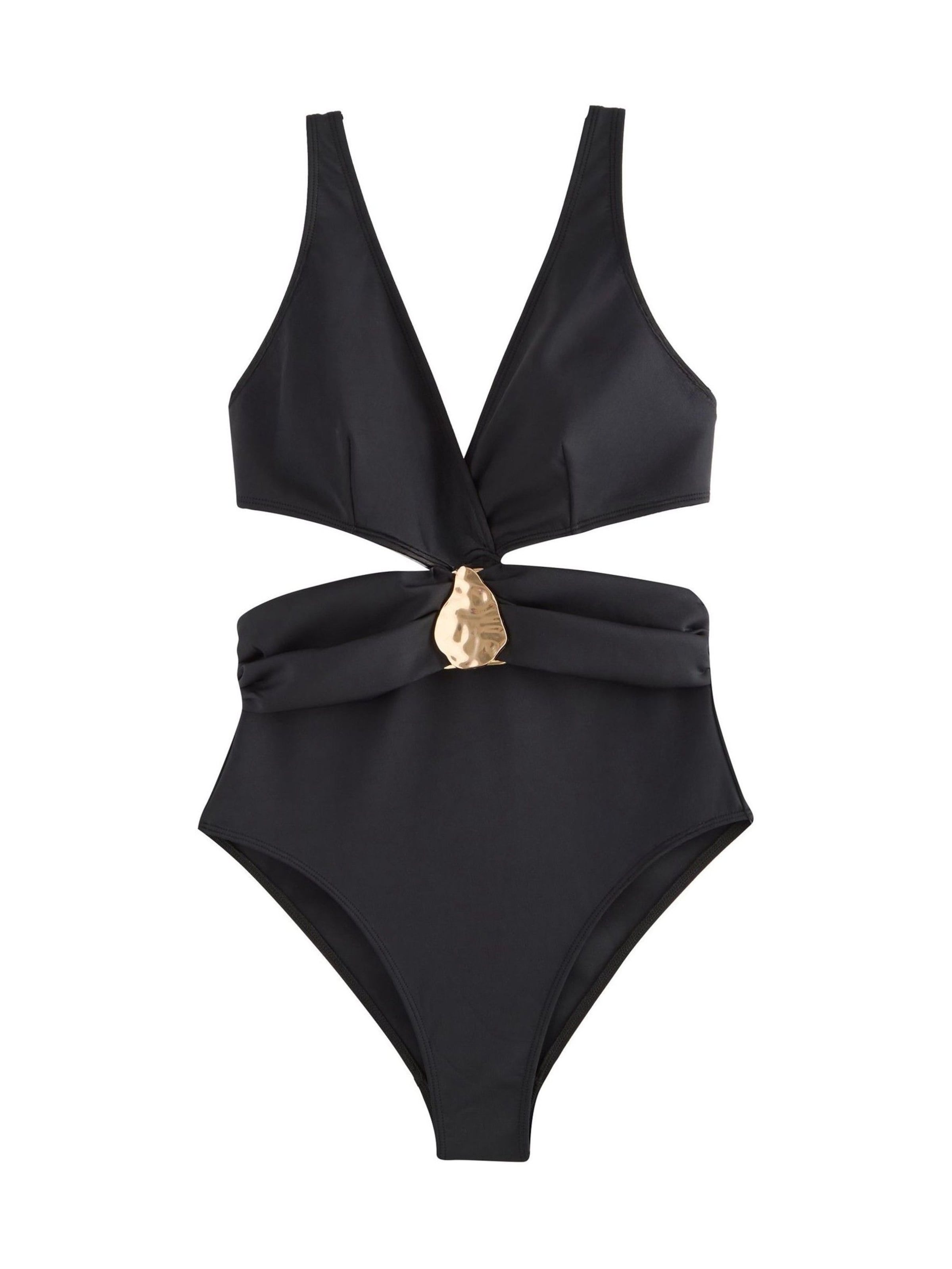 Maillot de bain Lipsy en noir : devant