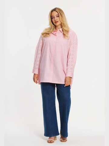 YOEK Blouse in Roze