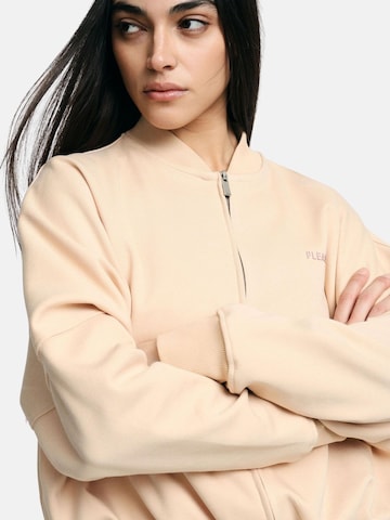PLEASE Sweatshirt 'PLEASE FELPA FELPA' in Beige