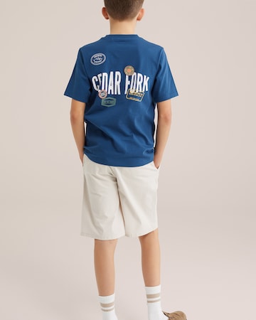 WE Fashion Majica | modra barva