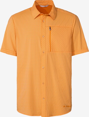VAUDE Functioneel overhemd 'Seiland IV' in Oranje: voorkant