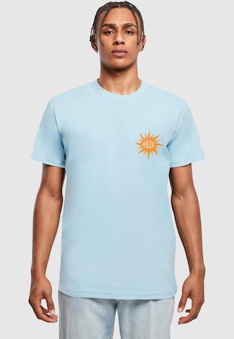 Mister Tee T-Shirt 'Soleil' in Blau: Vorderseite