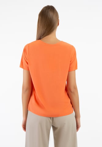 RISA Bluza | oranžna barva