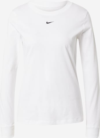 Maglietta di Nike Sportswear in bianco: frontale