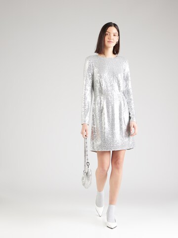 UNITED COLORS OF BENETTON Cocktail dress in Silver