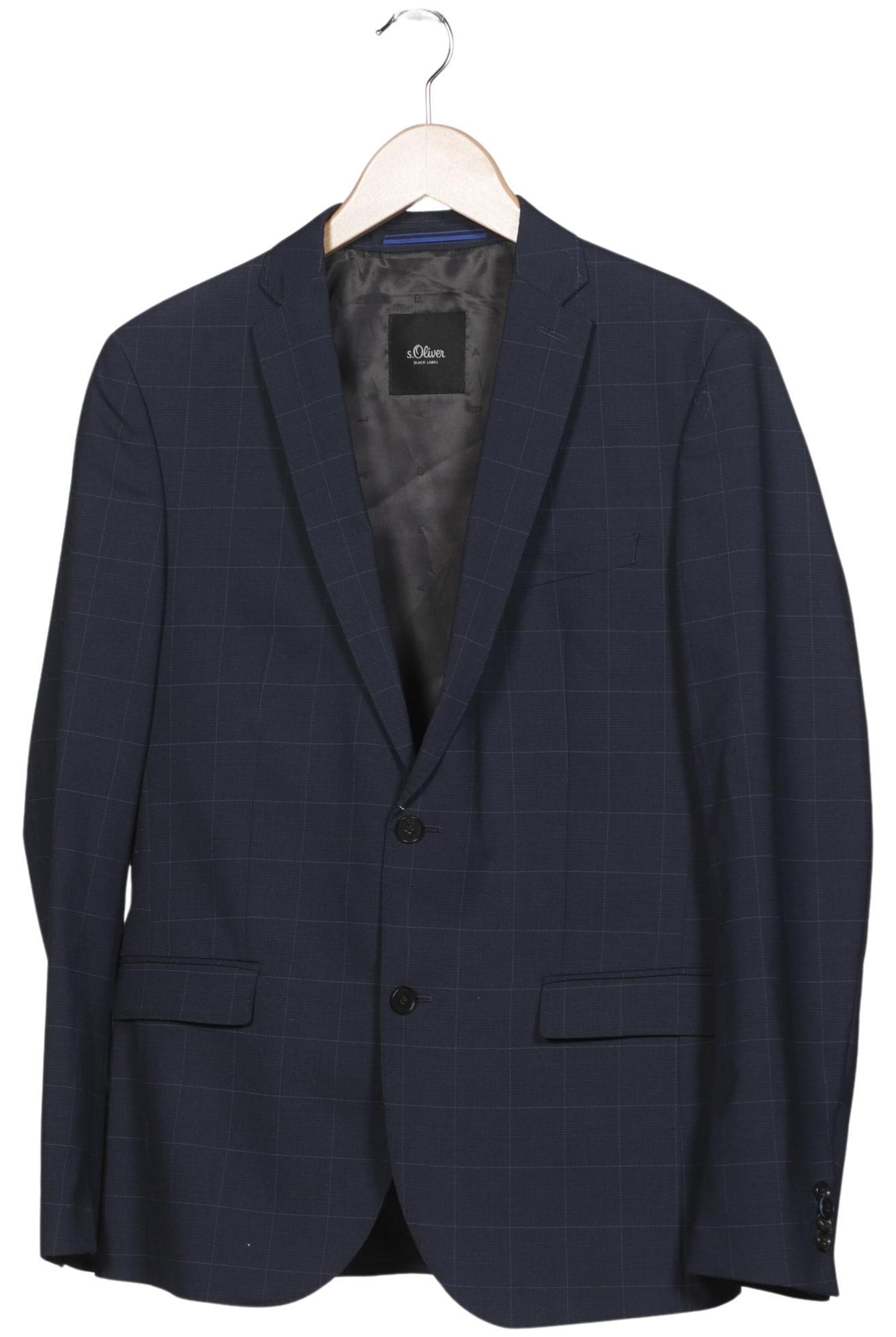 s.Oliver Suit Jacket in M in Blue: front