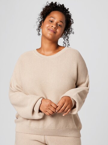 Pull-over 'Naja' A LOT LESS en beige