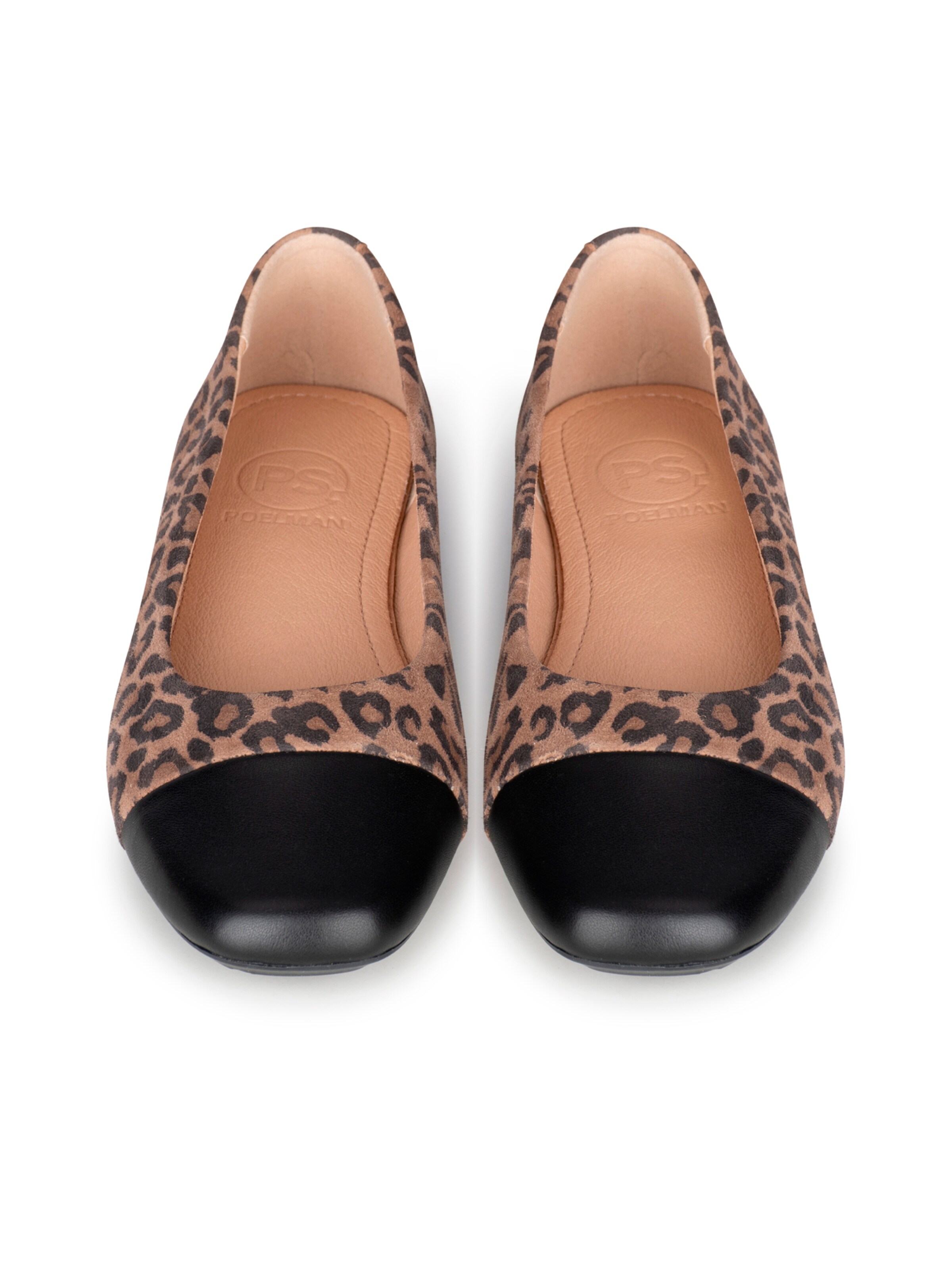 Ballerines 'Vive' PS Poelman en marron