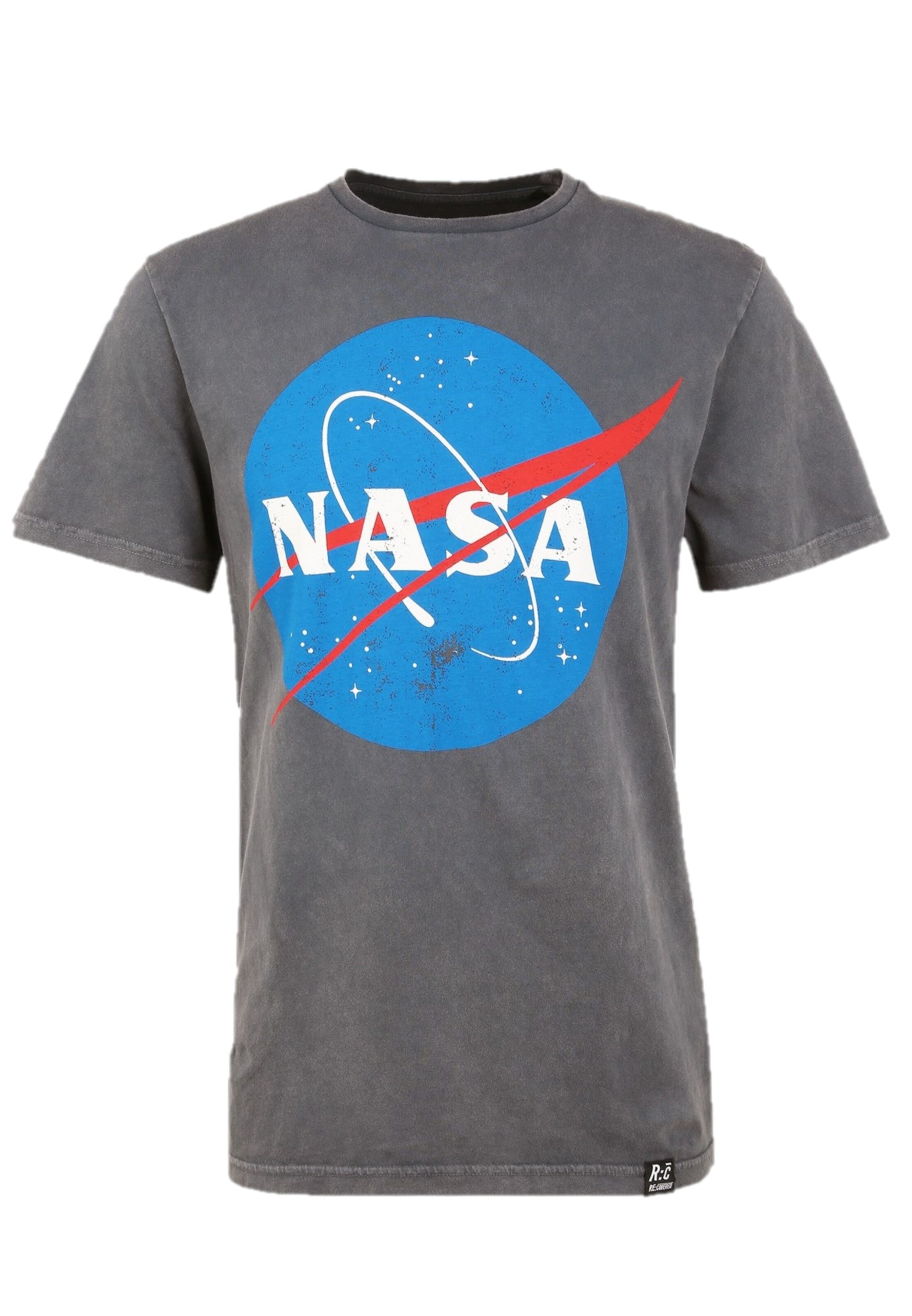 Recovered Shirt 'NASA Vintage Logo' in Grey, Item view